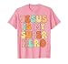 Girls Jesus is My Superhero Christian Sister God Toddler Kid T-Shirt