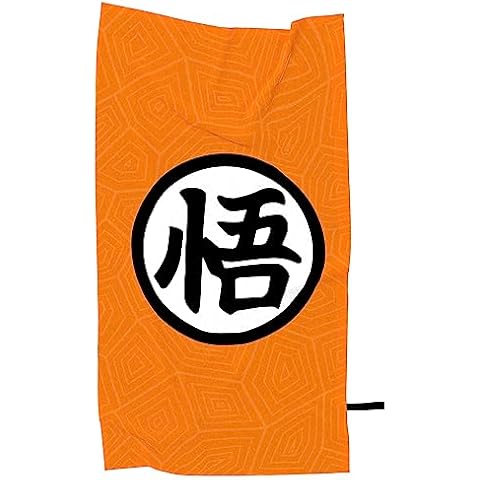 papapanda Beach Towel Goku Anime Microfibre Towel Bath Towel Lightweight Thin Portable 160x90cm/63.0x35.4inches Cover