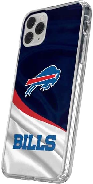 Skinit Clear Phone Case Compatible with iPhone 11 Pro - Officially Licensed NFL Buffalo Bills Design