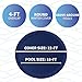 Blue Wave Gold 15-Year 18 ft Round Above Ground Pool Cover for Winter– Durable & Weather-Resistant Polyethylene – 4 ft Overlap, Black Underside, Reinforced Grommets, Winch, Cable – Royal Blue