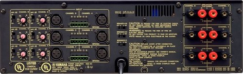 YAMAHA パワーアンプ　XM6150 Yamaha XM6150 6-Channel Amplifier - Pro Audio | Used Lighting