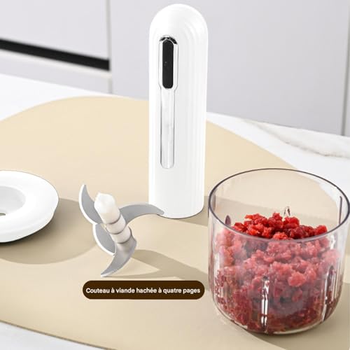 Hachoir à ail multifonction pour simplifier vos repas faits maison