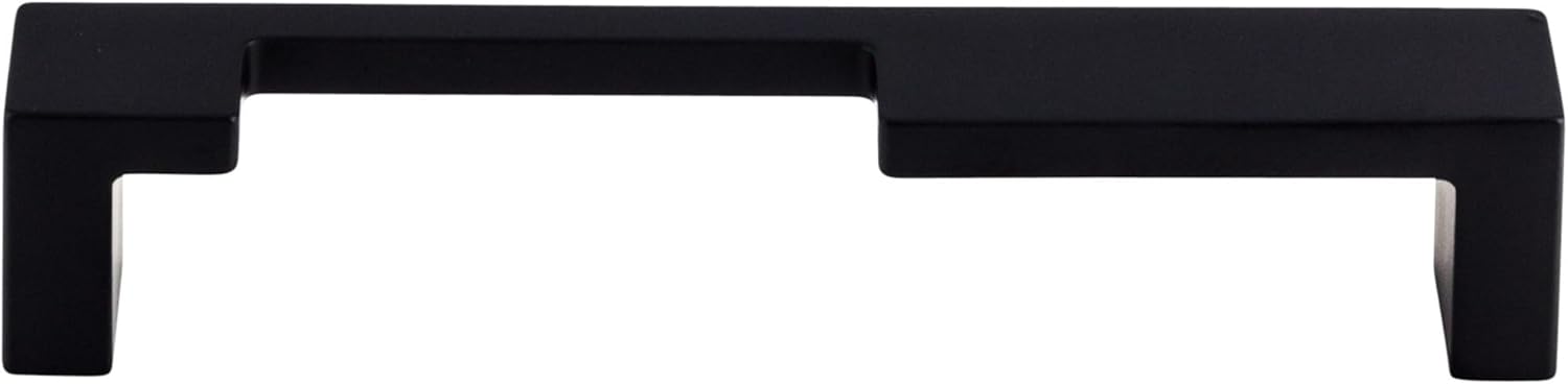Sanctuary II Modern Metro Notch 5" Center Bar Pull Finish: Black