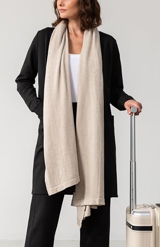 zestt Dreamsoft Travel Scarf, Wrap and Shawl for Women, Organic Cotton3