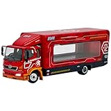 POP RACE 1/64 EVA RACING TRANS PORTER HINO 500 (EVA-02) 完成品