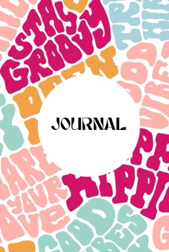 livre Groovy Blank Journal with Durable Hardcover and Luxe Paper