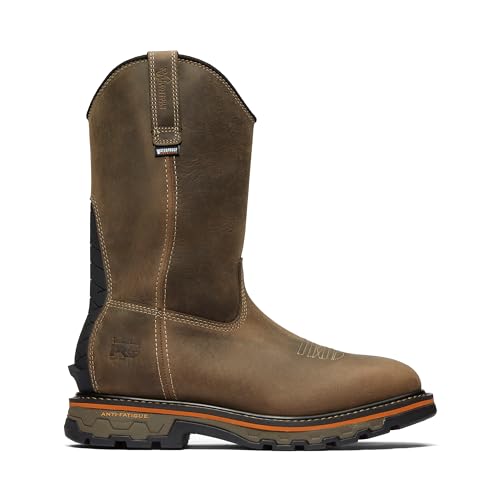 Image of Timberland PRO Men's True Grit Pull On Soft Toe Waterproof Industrial Western Work Boot, Turkish Coffee-2024 NEW, 9 W US