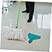 FOMIYES 3pcs Mop Clip Mop Clamps Detachable Mop for Mop Floor Mop Clamp Mop Handle Replacement Plastic Mop Clips Detachable Mop Clop Mop Handle Part Mop Clamps, Greenx3pcs