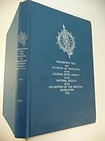 Membership Roll and Register of Ancestors of the Georgia State Society of the Daughters of the American Revolution 1976 B000QPI6ZU Book Cover