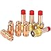 Zinger 53pcs TIG Welding Torch Stubby Gas Lens #10 Glass Cup Kit Accessories for WP-17/18/26 TIG Welding Torch