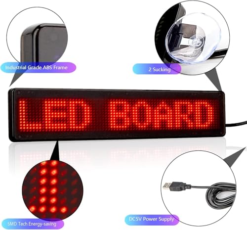 Smart LED Display Panel: A New Innovation to Decorate Your Car and More! - Generic