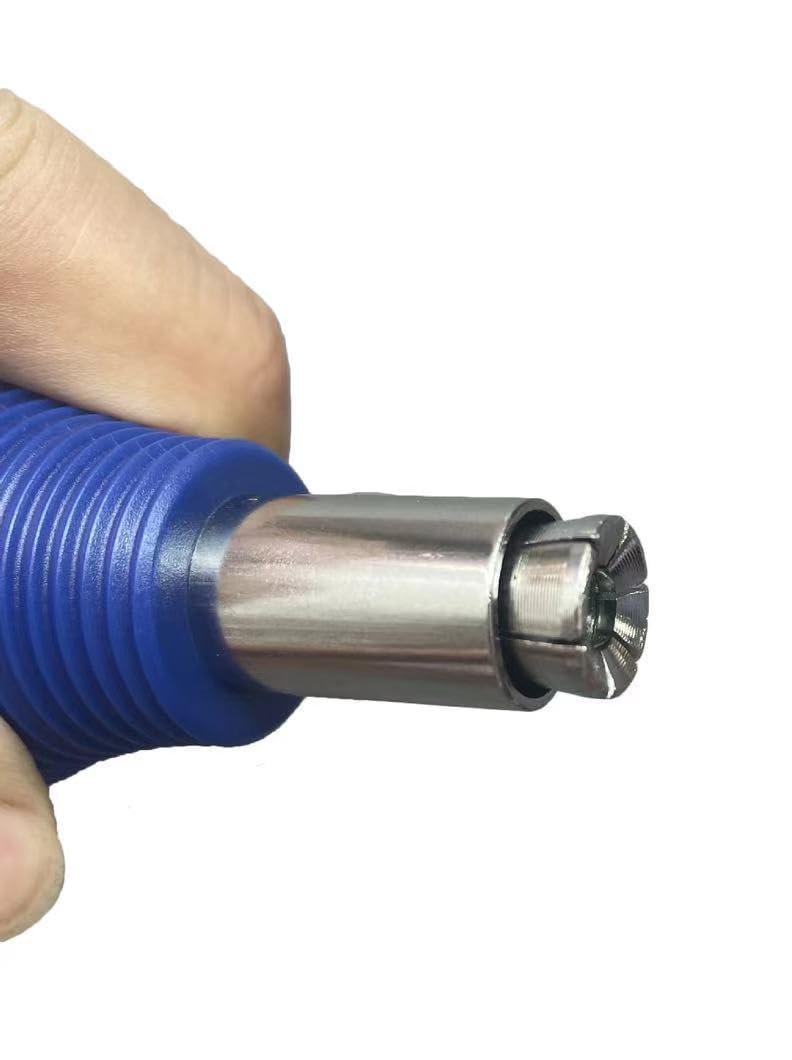 EPITECH MART Grease Gun Coupler 10000 PSI with 12inch Flexible Black Hose Pipe & Oil Nozzles 3