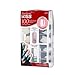 KISS 100 Acrylic Plain Full-Cover Nails (1 PACK, Coffin)