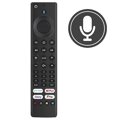 Replacement Universal Voice Fire Remote F4320AFR F4020AFR RM-C3255 CT-8570 CT-8565 RC39177 Fit for TCL Toshiba Ferguson JVC Smart TV - Image 2
