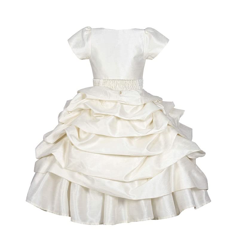 Image of SOFYANA Girls' A-Line Maxi Dress (SY-Dress 116 2-3Years Off-White 2-3 Years)