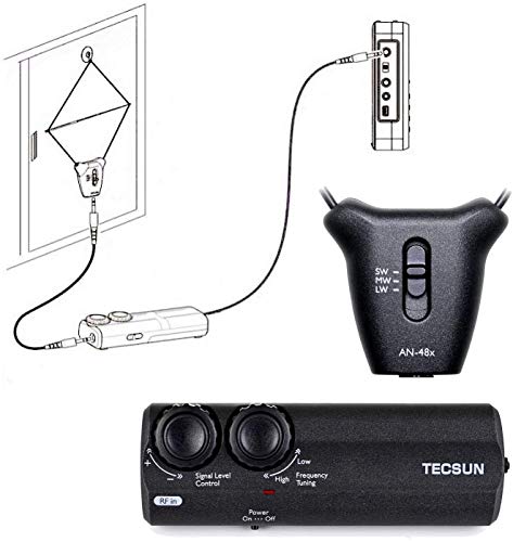  TECSUN AN-48X ANTENNA LOOP AMPLIFICATA PORTATILE 330012