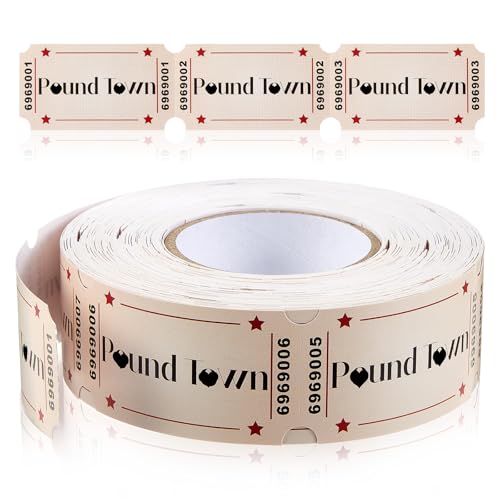 Yinkin 500 Pcs Raffle Tickets 2