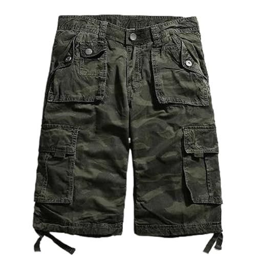 Short cargo homme WOLONG en coton confortable contre la chaleur