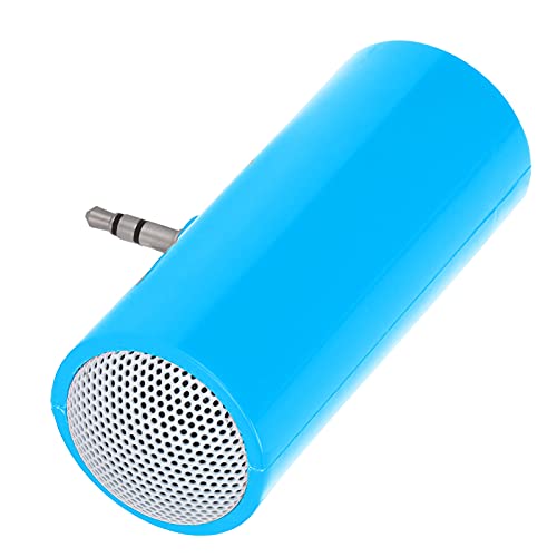 Image of JTLB Wireless Mini Speaker, Clear Audio Portable Plug Speaker with 3.5Mm Jack for Cell Phones and Tablets, Easy to Carry, Compatible with All Digital Devices (Blue)