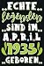 Produktbild geschenk 87 geburtstag opa, oma, Echte Legenden Sind Im April 1935 Geborenh, alles Gute zum Geburtstag: 87 Geburtstag deko, tochter / geschenkideen ... / 87 Jahre alte Geburtstagskartenalternative