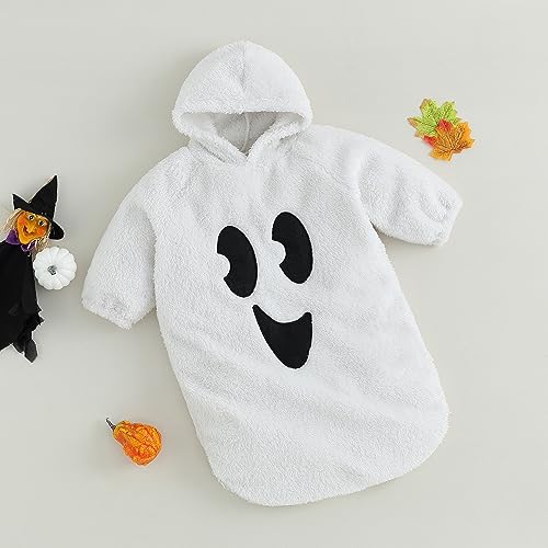 Disfraz de bebé unisex de halloween con mameluco y capucha miniatura 3