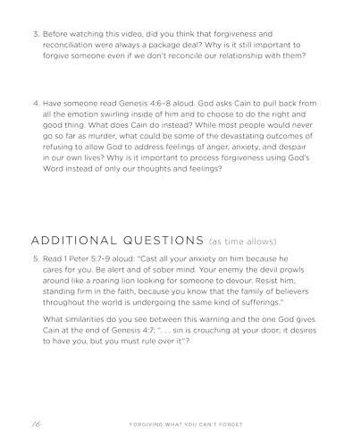 Forgiving What You Can't Forget Bible Study Guide plus Streaming Video: Discover How to Move On, Make Peace with Painful Memories, and Create a Life That's Beautiful Again - Image 9
