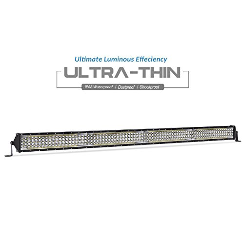 Rigidhorse LED Light Bar 5 Row 40 inch 720W 45000LM Flood Spot Combo Beam Light Bar LED Driving Light for Pickup SUV ATV UTV Truck Boat, 5 Year Warranty