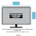 VizoBlueX 20 -21-21.5 -22 inch Anti-Blue Light Filter for Computer Monitor. Blue Light Screen Protector Blocking Panel 19.5“x 12.1” for LCD TV PC Mac iMac