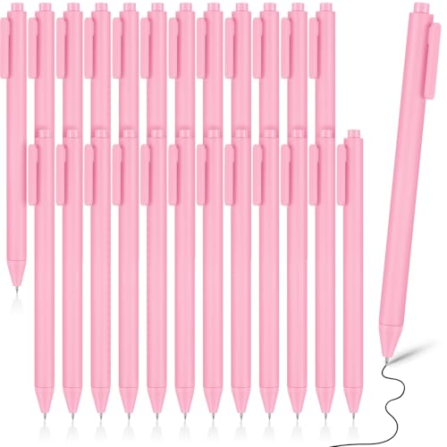 Stylos gel rétractables Cholemy noirs avec prise confortable