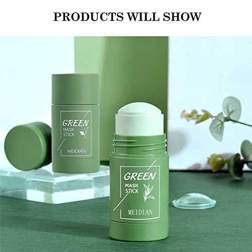 CHUANGJIA 2 PCS EELHOE Natural Green Tea Mask, EELHOE Poreless Deep