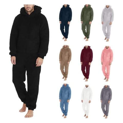 Christmas Fleece Onesies for Men Cover