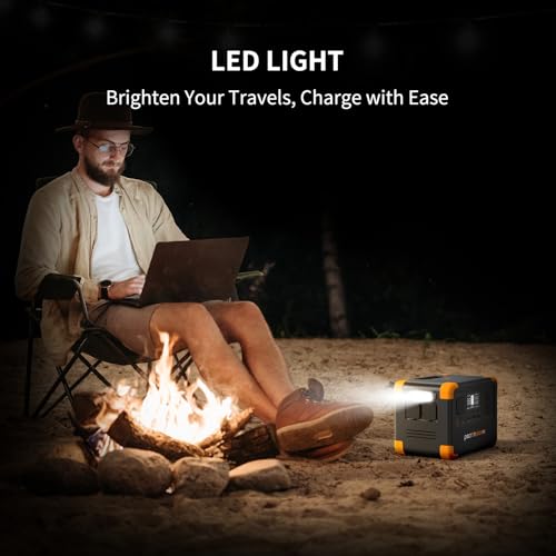 pecron Portable Power Station E500LFP, 600W Solar Generator, 576Wh Power Station LiFePO4 Battery, Fast Charging for Home Use, RV, Camping, CPAP, Emergencies - Image 3