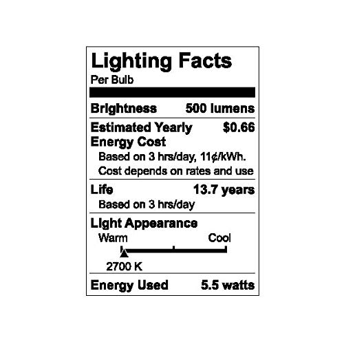 GE Relax LED Bulbs 60W Equivalent - Image 4