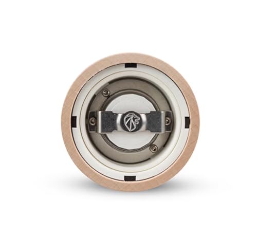 PEUGEOT - Salzmühle Paris u‘Select 22 cm - 6 voreingestellte Mahlgrade - Innovatives Zirlion-Mahlwerk für pulverfeines Salz - Aus PEFC-zertifiziertem Holz - Französisches Know-how - Naturfarben