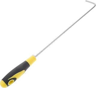 DOITOOL Roller Heavy Duty Spring Window Hooks Heavy Duty Hook Septic Tank Covers Handy Hook Lifting Tool