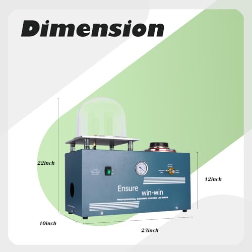 Hipogt Vacuum Investing Casting Machine 1/2 Hp thumb #6