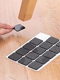 30pcs Anti-Noise Chair Leg Protectors, Non-Slip Furniture Pads for Dining Chairs and Tables, with Metal Finish Type – Other Types for Quiet Home Environment