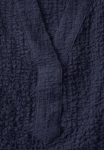Chemisier structuré Cecil pour femme en coton léger bleu