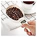 ZHANGZHI Coffee fasola ziarna skala puchar ziarna fasoli kuchenną skala łyżka pomiarowa łyżka pomiarowa kubek przenośny z elektronicznym PROWADZONY Wyświetlacz