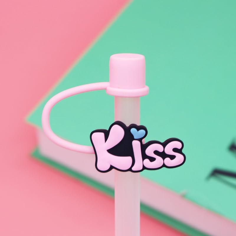 Miniatura 5 de 6 tapas de popote para Stanley Cup de silicona compatible con vaso de 30 y 40 onzas con asa, cubiertas de punta de popote de 0.394 in y 0.4 pulgadas