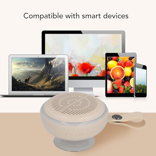 Máquina de karaokê, Som Potente, Máquina de karaokê à Prova d'água Sem Fio Compacta, Saída de Alta