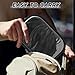 2PCS Laydown Pad 360 Waves Training Pad,Premium Lay Down Pad for Waves with Elastic Band Helps Train Your Hair to Laydown and Achieve Your Desired Wave Pattern for Men