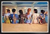 1art1 Pink Floyd Poster Plakat | Bild und MDF-Rahmen - Back Catalogue (91 x 61cm)
