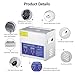 Industrial Heated Ultrasonic Cleaner & Sterilizer - 3.2L/0.85Gal 120W 40kHz with Timer for Medical, Automotive, Jewelry Tools | Dental Equipment, Carburetors, Auto Parts