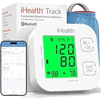 iHealth Track Smart Upper Arm Blood Pressure Monitor Cuff only .99: eDeal Info