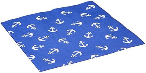 Anniversary House Tiflair Anchor White Lunch Napkins 3 ply