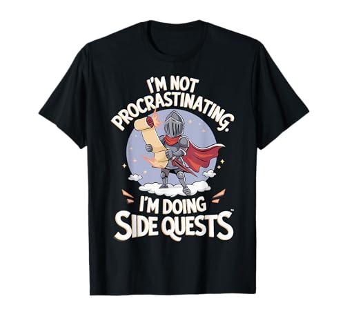 Im Not Procrastinating Im Doing Side Quests Camiseta