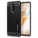 Produktbild Spigen Rugged Armor Kompatibel mit OnePlus 8 Hülle, Robuste TPU Silikon Schwarz Schutzhülle Stylisch Karbon Design Handyhülle Case Schwarz ACS00828