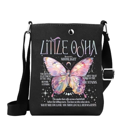 WSNANG Little Osha Crossbody Bag Book Saeris Gift Fantasy Bookish Merch Gift for Fae & Alchemy Fans