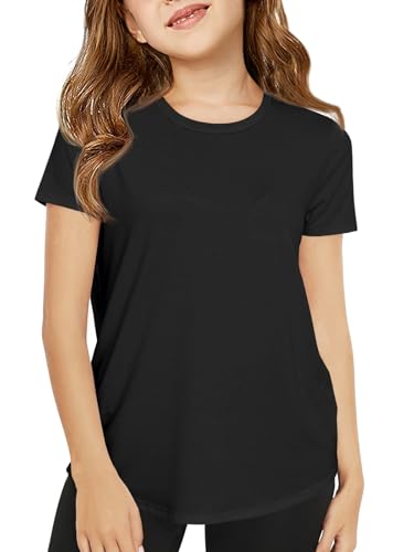 Image of Haloumoning Girls Short Sleeve T Shirts 5-14 Years